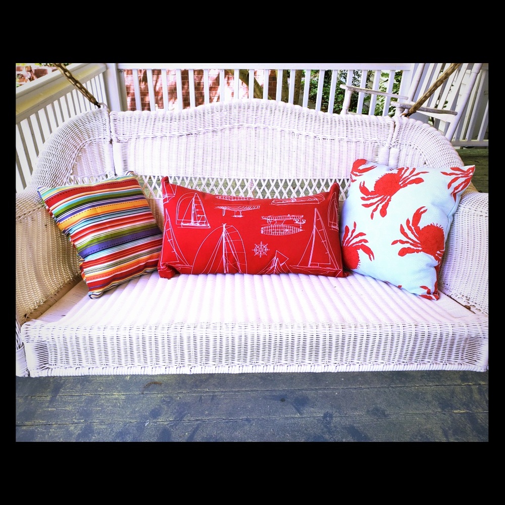 OUTDOOR custom crafted pillows